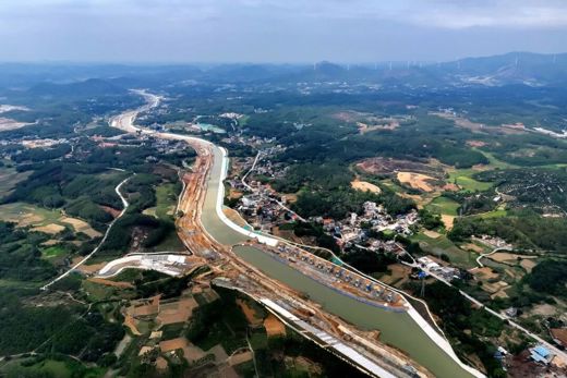 平陆运河全线通航 中国能建高质量完成多项关键工程